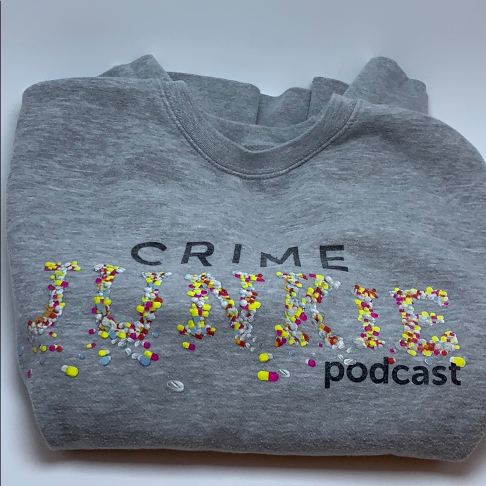 Hi Crime Junkies! This crew sweatshirt is for you!